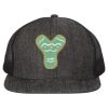 Flat Bill Six-Panel Trucker Cap Thumbnail