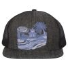 Flat Bill Six-Panel Trucker Cap Thumbnail