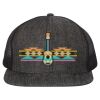 Flat Bill Six-Panel Trucker Cap Thumbnail