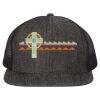 Flat Bill Six-Panel Trucker Cap Thumbnail