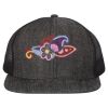 Flat Bill Six-Panel Trucker Cap Thumbnail