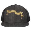Flat Bill Six-Panel Trucker Cap Thumbnail