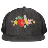 Flat Bill Six-Panel Trucker Cap Thumbnail