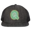 Flat Bill Six-Panel Trucker Cap Thumbnail