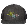 Flat Bill Six-Panel Trucker Cap Thumbnail