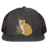 Flat Bill Six-Panel Trucker Cap Thumbnail