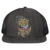 Flat Bill Six-Panel Trucker Cap Thumbnail