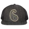 Flat Bill Six-Panel Trucker Cap Thumbnail