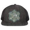 Flat Bill Six-Panel Trucker Cap Thumbnail