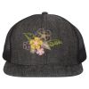 Flat Bill Six-Panel Trucker Cap Thumbnail