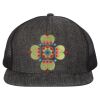 Flat Bill Six-Panel Trucker Cap Thumbnail