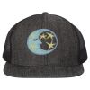 Flat Bill Six-Panel Trucker Cap Thumbnail