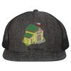 Flat Bill Six-Panel Trucker Cap Thumbnail