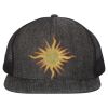 Flat Bill Six-Panel Trucker Cap Thumbnail