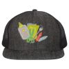 Flat Bill Six-Panel Trucker Cap Thumbnail