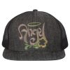 Flat Bill Six-Panel Trucker Cap Thumbnail