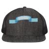 Flat Bill Six-Panel Trucker Cap Thumbnail
