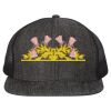 Flat Bill Six-Panel Trucker Cap Thumbnail