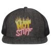Flat Bill Six-Panel Trucker Cap Thumbnail