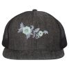 Flat Bill Six-Panel Trucker Cap Thumbnail