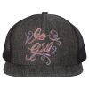 Flat Bill Six-Panel Trucker Cap Thumbnail