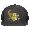 Flat Bill Six-Panel Trucker Cap Thumbnail