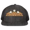 Flat Bill Six-Panel Trucker Cap Thumbnail
