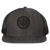 Flat Bill Six-Panel Trucker Cap Thumbnail