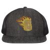 Flat Bill Six-Panel Trucker Cap Thumbnail