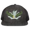 Flat Bill Six-Panel Trucker Cap Thumbnail