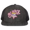 Flat Bill Six-Panel Trucker Cap Thumbnail
