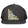 Flat Bill Six-Panel Trucker Cap Thumbnail