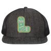 Flat Bill Six-Panel Trucker Cap Thumbnail