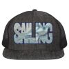 Flat Bill Six-Panel Trucker Cap Thumbnail