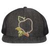 Flat Bill Six-Panel Trucker Cap Thumbnail