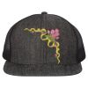 Flat Bill Six-Panel Trucker Cap Thumbnail