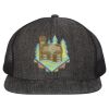 Flat Bill Six-Panel Trucker Cap Thumbnail