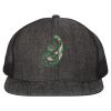 Flat Bill Six-Panel Trucker Cap Thumbnail