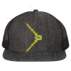 Flat Bill Six-Panel Trucker Cap Thumbnail