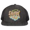 Flat Bill Six-Panel Trucker Cap Thumbnail