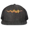 Flat Bill Six-Panel Trucker Cap Thumbnail