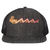 Flat Bill Six-Panel Trucker Cap Thumbnail