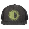 Flat Bill Six-Panel Trucker Cap Thumbnail