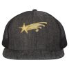 Flat Bill Six-Panel Trucker Cap Thumbnail