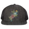 Flat Bill Six-Panel Trucker Cap Thumbnail