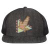 Flat Bill Six-Panel Trucker Cap Thumbnail