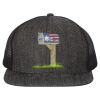 Flat Bill Six-Panel Trucker Cap Thumbnail