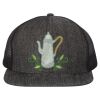 Flat Bill Six-Panel Trucker Cap Thumbnail