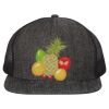 Flat Bill Six-Panel Trucker Cap Thumbnail