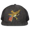 Flat Bill Six-Panel Trucker Cap Thumbnail